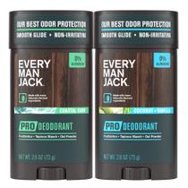 Desodorante Every Man Jack Pro 48 Hour Odor Defense, pacote com 150 ml