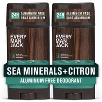 Desodorante Every Man Jack Sea Minerals + Citron - 90ml (Pack com 2)