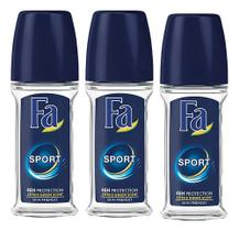 Desodorante Fa Sport Rollon Antitranspirante Masculino 50ml Desodorante Fa Sport Rollon Antitranspirante Masculino 50ml