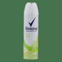 Desodorante feminino antitranspirante aerosol rexona erva doce 150ml