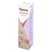 Desodorante Feminino Rexona Women Clinical extra dry, aerosol, 150mL