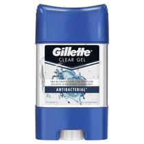 Desodorante Gel Antitranspirante Gillette Antibacterial 82g Desodorante Gel Antitranspirante Gillette Antibacterial 82g