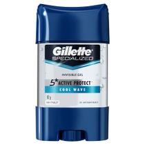 Desodorante Gel Antitranspirante Gillette Cool Wave Stick 82g