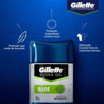 Desodorante Gel Antitranspirante Gillette Hydra Gel Aloe 82g Desodorante Gel Antitranspirante Gillette Hydra Gel Aloe 82g