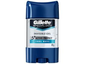 Desodorante Gillette Antitranspirante Clear Gel Cool Wave 82g