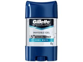 Desodorante Gillette Cool Wave Gel - Antitranspirante Masculino 82g Desodorante Gillette Cool Wave Gel - Antitranspirante Masculino 82g