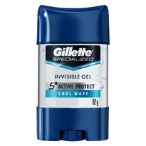 Desodorante Gillette Cool Wave Gel - Antitranspirante Masculino 82g Desodorante Gillette Cool Wave Gel - Antitranspirante Masculino 82g