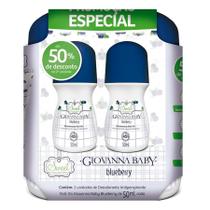 Desodorante Giovanna Baby Rollon Blueberry C/2 Unidades