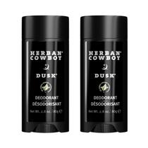 Desodorante Herban Cowboy Dusk 2x80ml 100% vegano sem perfume Desodorante Herban Cowboy Dusk 2x80ml 100% vegano sem perfume