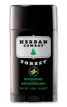 Desodorante Herban Cowboy Forest Maximum Protection 82 ml, pacote com 3
