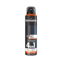 Desodorante herbissimo aerosol 150ml dark silver
