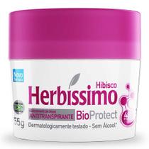 Desodorante Herbíssimo Bio Protect Creme Antitranspirante Hibisco 48h com 55g