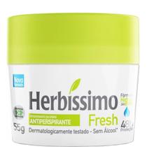 Desodorante Herbíssimo em Creme Antiperspirante Fresh, Tradicional, Hibisco, Cedro, Lavanda, Sensitive, Vanilla 55g - Dana - Herbissimo