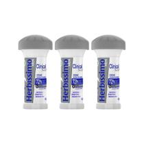 Desodorante Herbissimo Stick Creme Clinical Men 45G- Kit 3Un