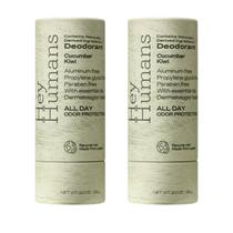 Desodorante Hey Humans, sem alumínio, para mulheres e homens, 60 ml