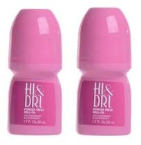 Desodorante Hi & Dri Roll-On Powder Fresh 50Ml Kit Com 2 Pç.