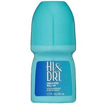 Desodorante Hi & Dri Roll-on Unscented 50ml Sem Perfume