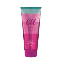 Desodorante Hidratante Corporal Eu Pink Vibes Fragrância Frutal Sensual Jequiti 200ml REF 17752