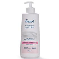 Desodorante Hidratante Corporal Sensi Extrato De Rosas Jequiti 400 ml