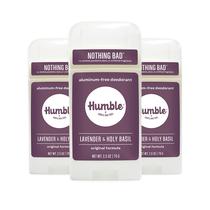 Desodorante HUMBLE BRANDS Original Formula Isento de alumínio x3