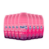 Desodorante Infantil Roll On Suave Tra La La Dance Feminino Sem Álcool +8 anos 65ml (Kit com 9 Unidades)