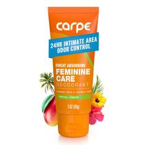 Desodorante íntimo Carpe Feminine Care para mulheres Desodorante íntimo Carpe Feminine Care para mulheres