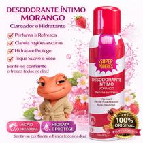 Desodorante Íntimo Virilha Morango Super Poderes Clareador e Hidratante com Vitamina E Desodorante Íntimo Virilha Morango Super Poderes Clareador e Hidratante com Vitamina E