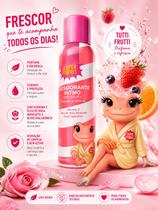 Desodorante Íntimo Virilha TUTTI FRUTTI Super Poderes e Hidratante com Vitamina E