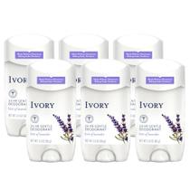 Desodorante Ivory Aluminium Free 24 horas Desodorante suave 70mL x6