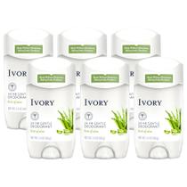 Desodorante Ivory Aluminium Free Hint of Aloe 70mL x6 Desodorante Ivory Aluminium Free Hint of Aloe 70mL x6