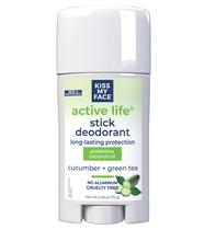 Desodorante Kiss My Face Active Life 72h Controle de Odores 70mL Desodorante Kiss My Face Active Life 72h Controle de Odores 70mL