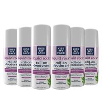 Desodorante Kiss My Face Líquido Rock Patchouli 90mL x6 Desodorante Kiss My Face Líquido Rock Patchouli 90mL x6