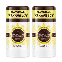 Desodorante Lavanila Natural Sem Alumínio, Baunilha e Limão 60mL x2 Desodorante Lavanila Natural Sem Alumínio, Baunilha e Limão 60mL x2