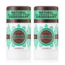 Desodorante Lavanila Vanilla, eucalipto, sem alumínio, 60 ml, pacote com 2 unidades Desodorante Lavanila Vanilla, eucalipto, sem alumínio, 60 ml, pacote com 2 unidades