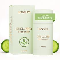 Desodorante LOVERY Clean para mulheres 75 ml sem alumínio 24 horas