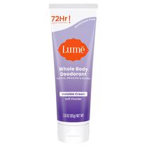 Desodorante Lume Whole Body Invisible Cream 90mL em pó macio