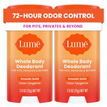 Desodorante Lume Whole Body Smooth Solid Stick 72h 75mL x2