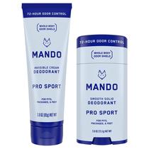 Desodorante Mando Whole Body Invisible Cream & Solid 72h