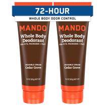 Desodorante Mando Whole Body para homens 72h Odor Control 90mL x2 Desodorante Mando Whole Body para homens 72h Odor Control 90mL x2