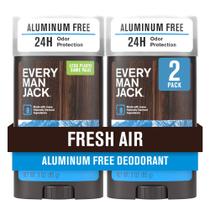 Desodorante masculino Every Man Jack Fresh Air 90 ml (pacote com 2)