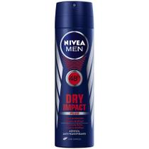 Desodorante Masculino Nivea For Men Dry Impact Aerosol 150mL