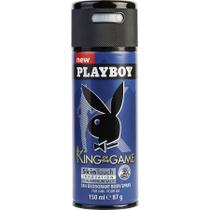 Desodorante Masculino Playboy King Of The Game Spray Corporal 150 Ml Desodorante Masculino Playboy King Of The Game Spray Corporal 150 Ml