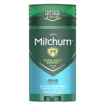 Desodorante Mitchum Men Advanced Control Clean - 4 Unidades de 80ml Desodorante Mitchum Men Advanced Control Clean - 4 Unidades de 80ml