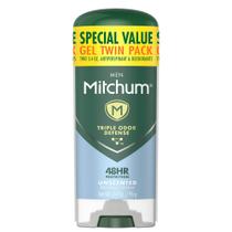 Desodorante Mitchum Mitchum, antitranspirante masculino, 100mL x2, proteção de 48 horas Desodorante Mitchum Mitchum, antitranspirante masculino, 100mL x2, proteção de 48 horas