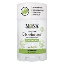 Desodorante MONA 100% natural para crianças, pré-adolescentes e adolescentes HONEYDEW