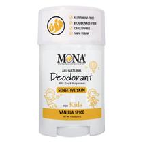 Desodorante MONA BRANDS 100% natural para crianças Vanilla Spice 50ml