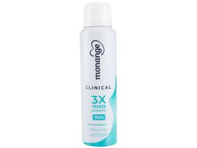 Desodorante Monange Clinical Revigorante Aerossol Antitranspirante feminino 150ml Desodorante Monange Clinical Revigorante Aerossol Antitranspirante feminino 150ml