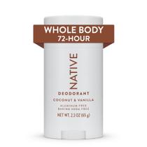 Desodorante Native Whole Body Stick - 72 Horas de Proteção Contra Odores