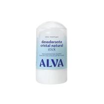 Desodorante Natural Cristal Stick Sem Alumínio 60g Alva