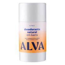 Desodorante natural em barra Citrus Alva 55g